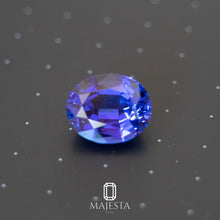Load image into Gallery viewer, 29ct Violet-Blue D-Block Tanzanite with GIA Report
